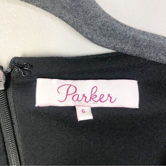 PARKER | Tommi Floral Flutter Sleeve Black Jumpsuit Cropped Women’s Size 6 - Picture 9 of 14